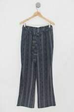 Calça de tecido handbook feminina estampada