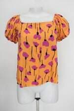 Blusa hering feminina laranja floral