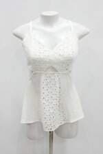 Regata c&a feminina off-white com Recortes