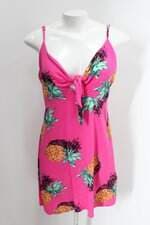 Vestido bluesteel feminino rosa estampado 