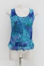 Regata feminina floral com Transparência