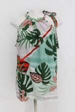 Regata feminina estampada com Pregas