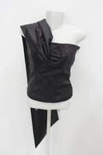 Blusa spezzato feminina preta