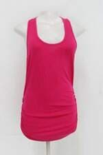 Regata feminina rosa com Franzido