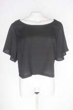 Blusa miniatura feminina preta