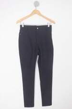 Calça de tecido morina feminina preta