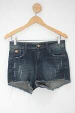 Shorts black jeans feminino azul