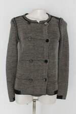 Casaco comptoir des cotonniers feminino cinza