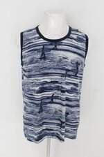 Blusa regata masculina estampada
