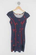 Vestido juvenil lovepop azul estampado