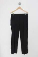 Calça de tecido feminina preta