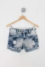 Shorts Juvenil lance livre azul