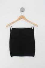 Saia espaço fashion feminina preta