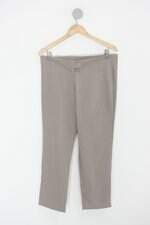 Calça de tecido masculina bege