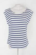 Blusa lets feminina branca listrada