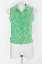 Blusa renner feminina verde estampada