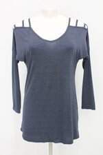 Blusa renner feminina azul com Recortes