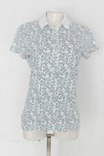 Polo lacoste feminina estampada