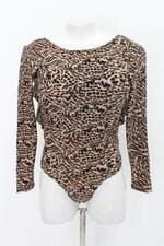 Body feminina estampada com Babado e Bojo