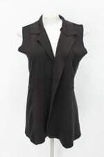 Colete feminino preto