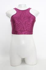 Top Esportivo donna carioca feminino burgundy