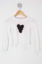 Blusa Infantil renner branca com aplique e bordado