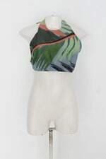 Cropped osklen feminino estampado