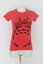 Camiseta japan society feminina coral estampada