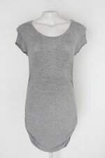 Blusa a pea in the pod  maternity feminina cinza com Franzido