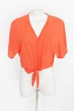 Blusa feminina laranja