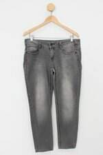 Calça Jeans yck's feminina cinza