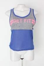 Regata esportiva feminina estampada com Silk