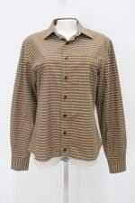 Camisa renner feminina estampada marrom