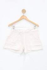 Shorts feminino bege