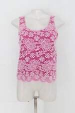 Regata top shop feminina rosa com Forro