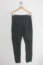 Calça de tecido feminina preta