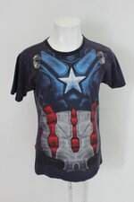 Camiseta piticas masculina azul com Silk