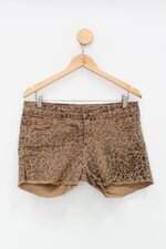 Shorts shoulder feminino estampado