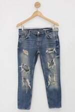 Calça Jeans zara feminina azul