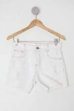 Shorts forum feminino branco