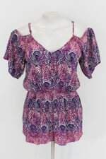Macaquinho forever 21 feminino estampado