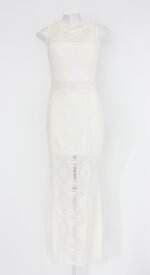 Vestido handbook feminino bege com Meio forro