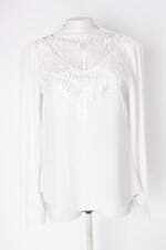 Blusa geração livre feminina branca com Bordado