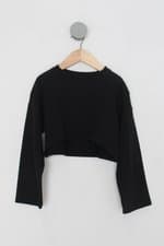 Cropped Infantil preto