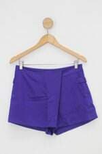 Shorts Saia tufi duek feminino roxo