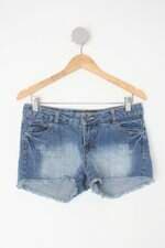 Shorts blue steel feminina azul