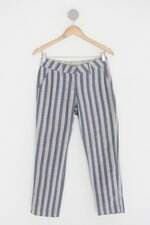 Calça de tecido richards feminina estampada
