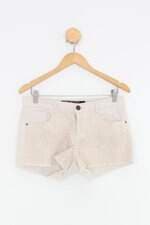Shorts Renner feminino bege com Renda