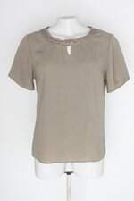 Blusa donna feminina verde com Aplique
