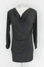 Vestido feminino cinza